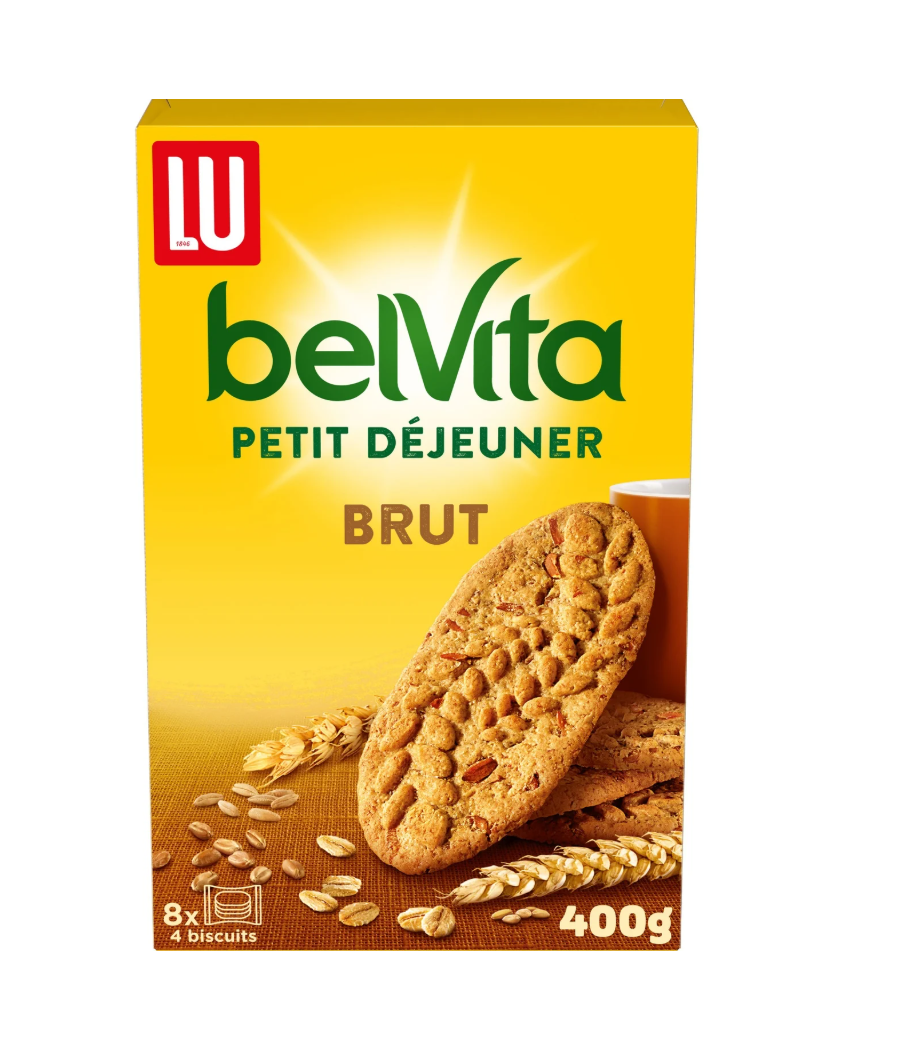 BELVITA BRUT & 5 CEREALES COMPLETES 400 GRAM