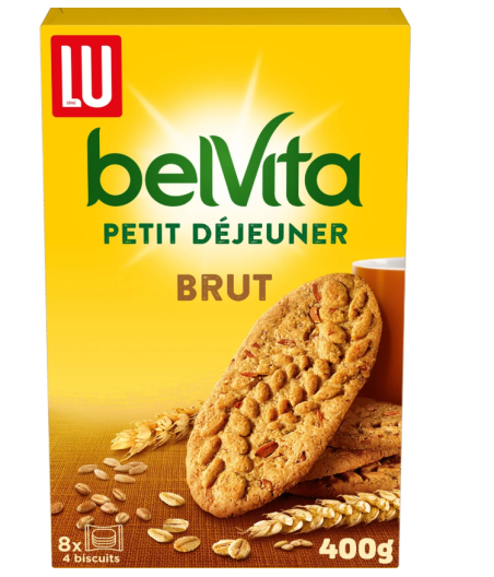 BELVITA BRUT & 5 CEREALES COMPLETES 400 GRAM