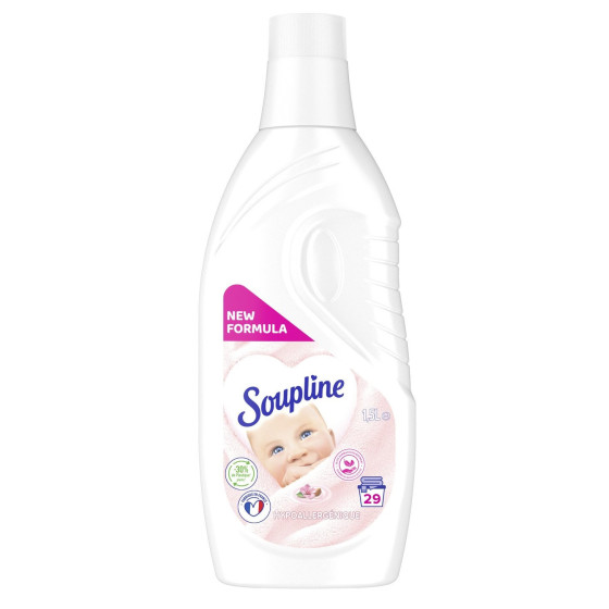 ADOUCISSANT BEBE HYPOALLERGENIQUE AMANDE DOUCE SOUPLINE 1.9L