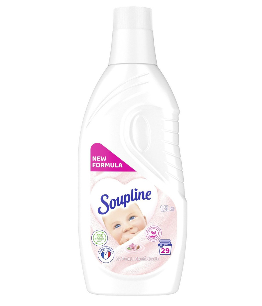 ADOUCISSANT BEBE HYPOALLERGENIQUE AMANDE DOUCE SOUPLINE 1.9L