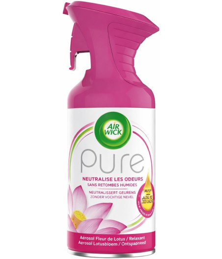 SPRAY DESODORISANT PURE HUILES ESSENTIELLES RELAXANT AIRWICK 250ML