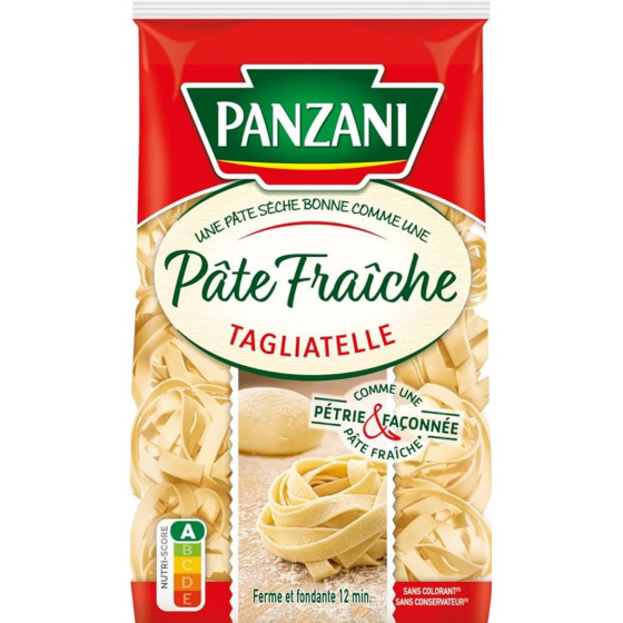 PATE FRAICHE TAGLIATELLE PANZANI 400G
