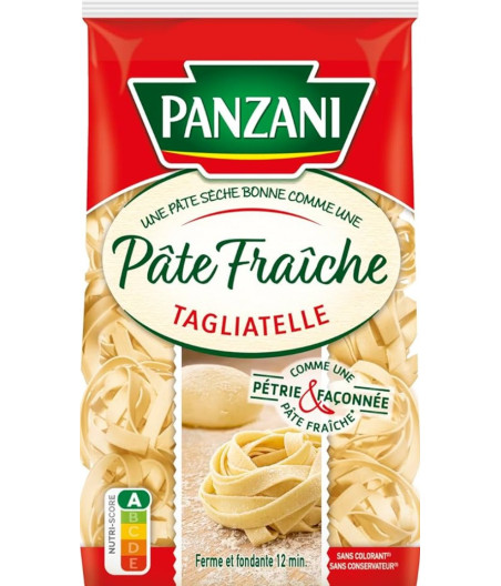 PATE FRAICHE TAGLIATELLE PANZANI 400G