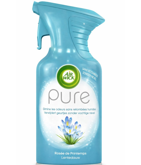 DESODORISANT AEROSOL PURE ROSEE DE PRINTEMPS AIR WICK 250ML