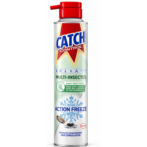 INSECTICIDE AEROSOL MULTI INSECTES CATCH 300ML