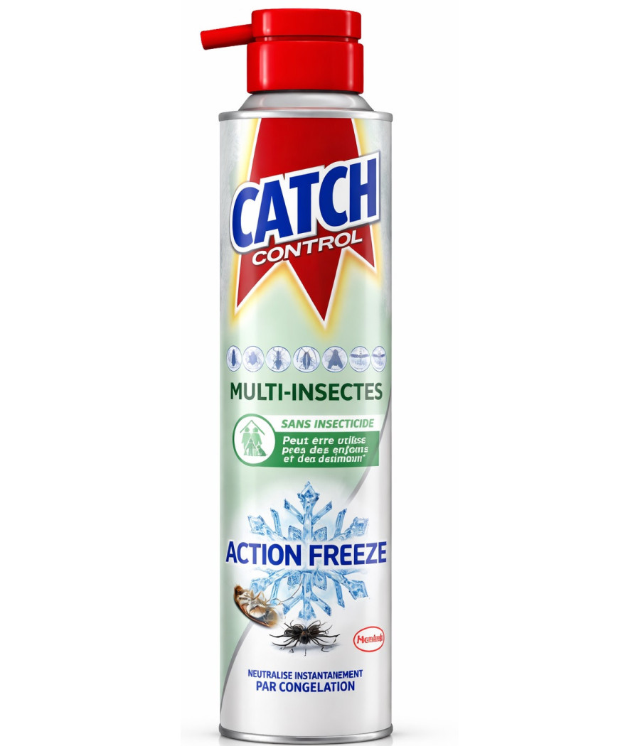 INSECTICIDE AEROSOL MULTI INSECTES CATCH 300ML