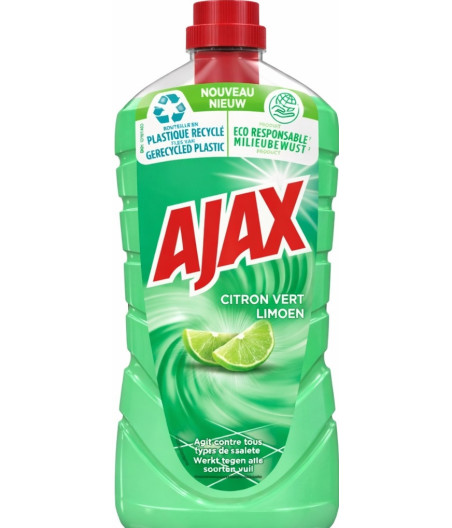 NETTOYANT MENAGERE CITRON VERT AJAX 1.25L