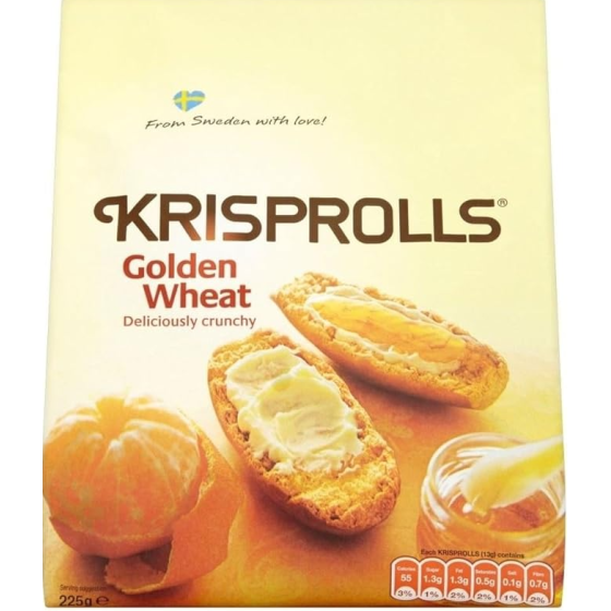 PETITS PAINS SUEDOIS DORES 225 G