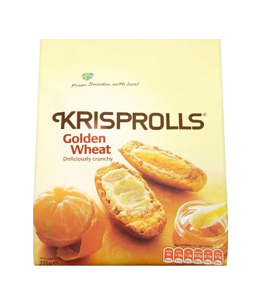 PETITS PAINS SUEDOIS DORES 225 G