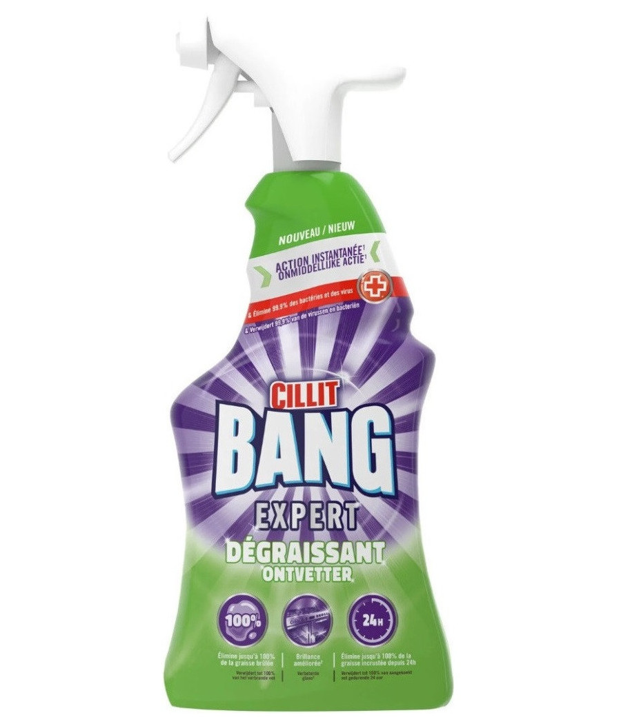 NETTOYANT MENAGER CUISINE DEGRAISSANT CILLIT BANG 750ML