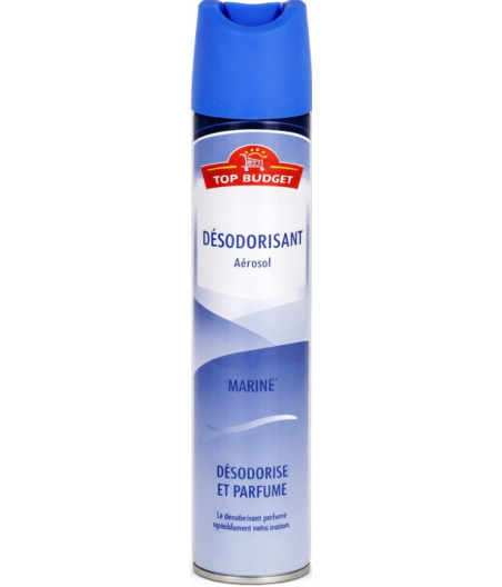 DESODORISANT AEROSOL MARINE TOP BUDGET 300ML