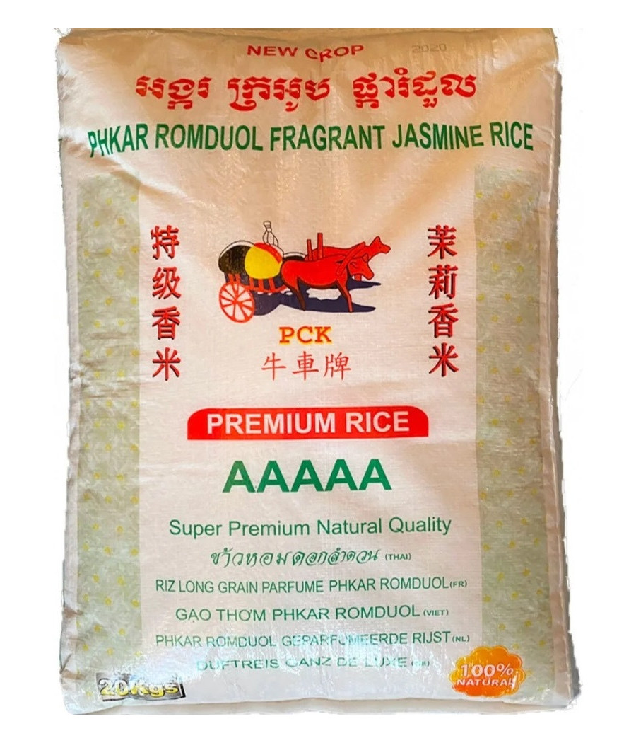 RIZ PREMIUM JASMIN 20KG CAMBODGE