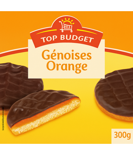 GENOISES TOP BUDGET ORANGE 300G