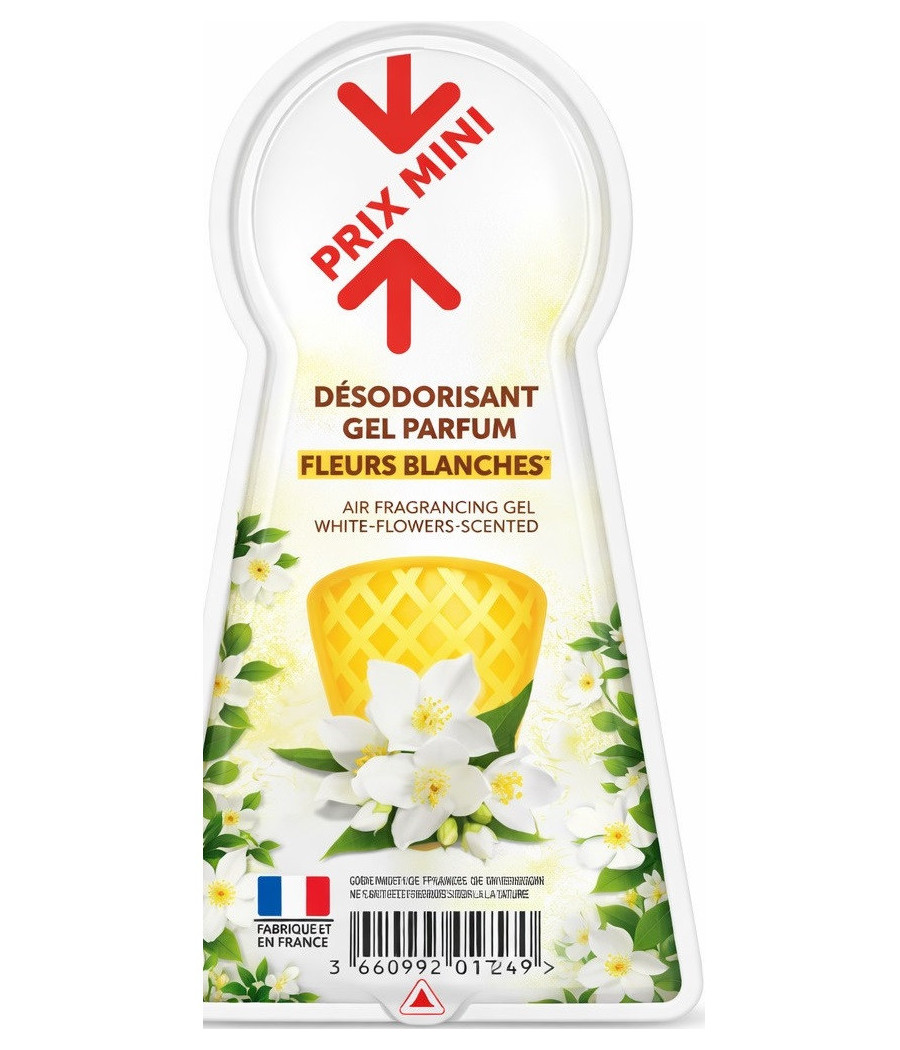 DESODORISANT GEL FLEURS BLANCHES PRIX MINI 150G