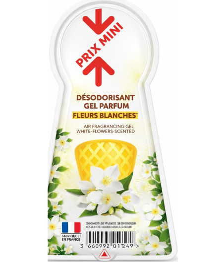 DESODORISANT GEL FLEURS BLANCHES PRIX MINI 150G