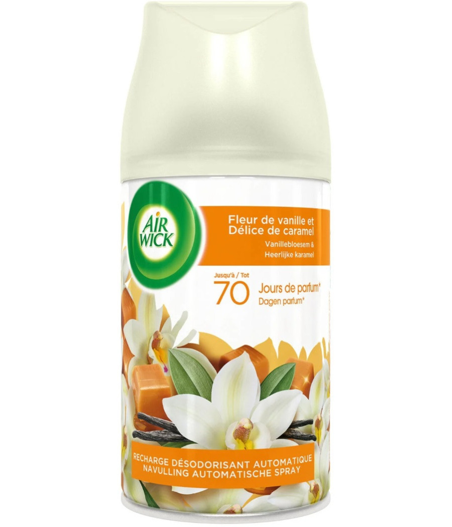 RECHARGE DESODORISANT VANILLE CARAMEL AIR WICK 250ML