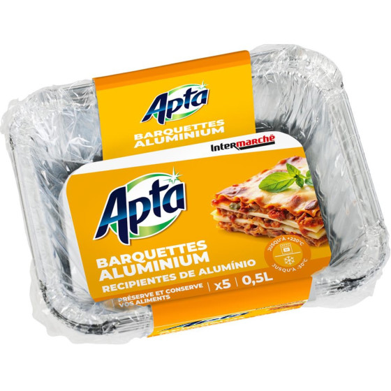 BARQUETTES ALUMINIUM APTA X5 0.5L