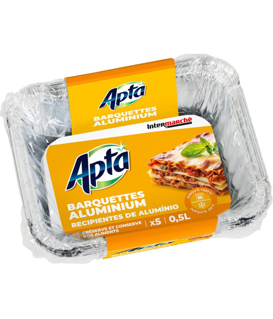 BARQUETTES ALUMINIUM APTA X5 0.5L
