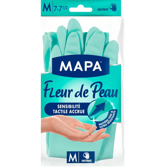 GANTS FLEUR DE PEAU TAILLE M SPONTEX