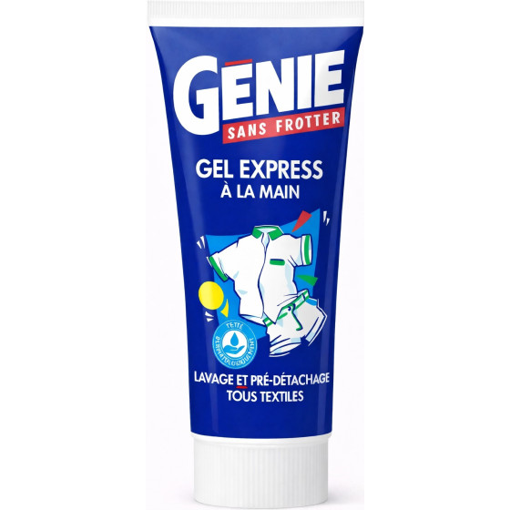 GEL EXPRESS MAIN LAVAGE ET DETACHAGE TOUS TEXTILES GENIE 200ML
