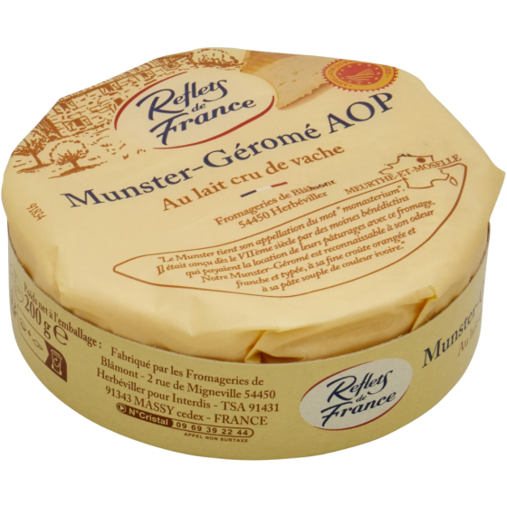 PETIT MUNSTER-GEROME AOP AU LAIT CRU 200G
