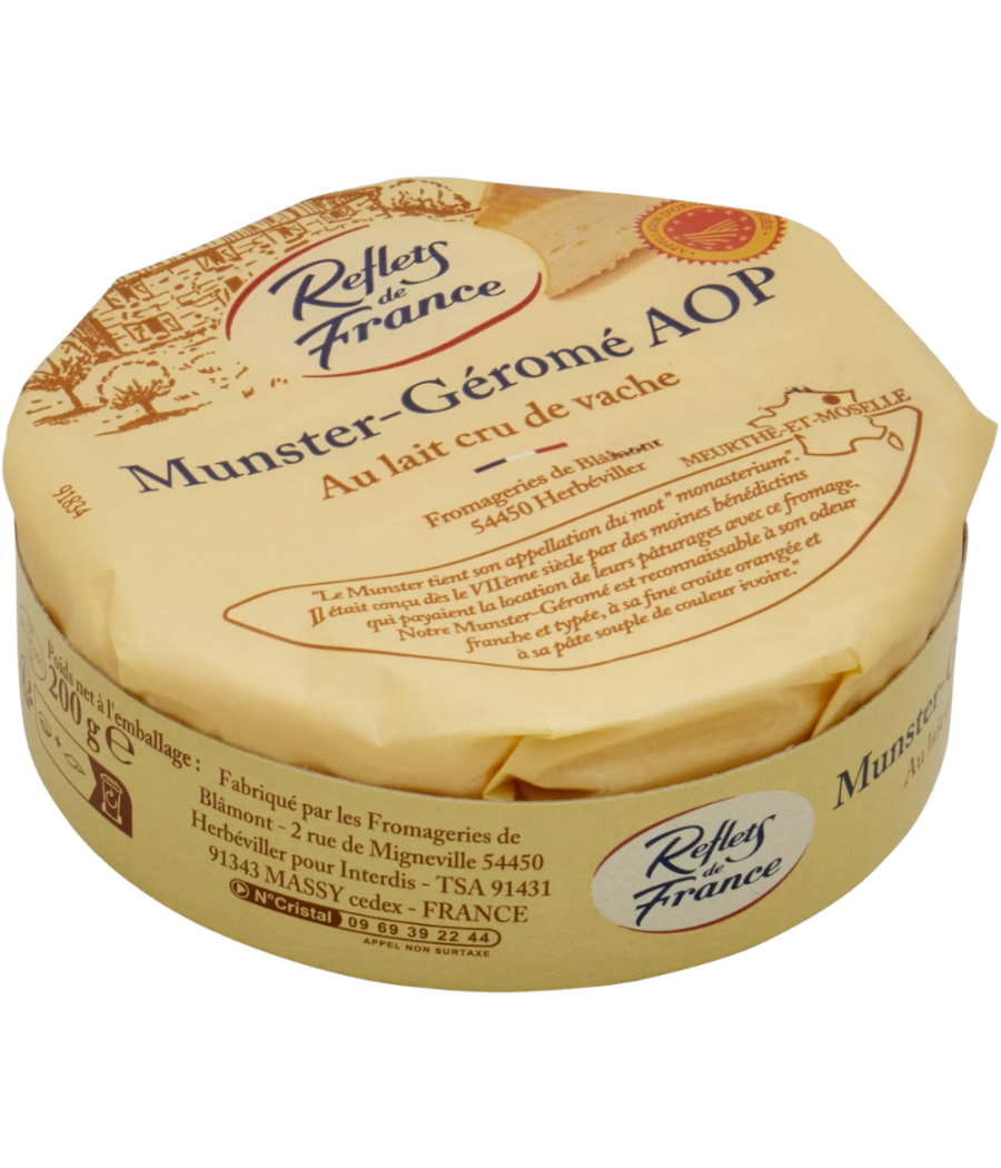 PETIT MUNSTER-GEROME AOP AU LAIT CRU 200G