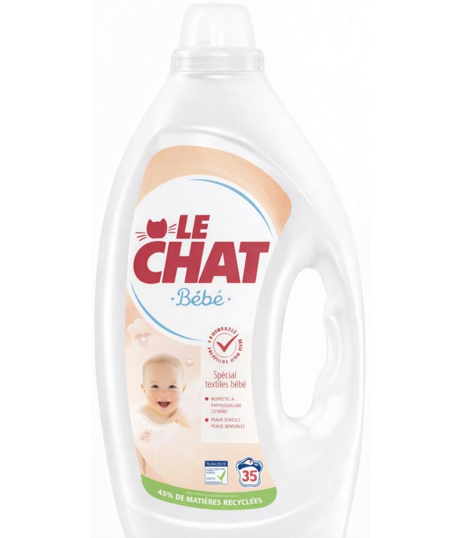 LESSIVE LIQUIDE BEBE LE CHAT 1,98L
