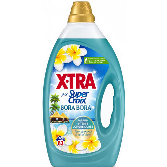 LESSIVE LIQUIDE BORA BORA FLEUR DE MONOI & LAIT D'ALOE SUPER CROIX 2.835L