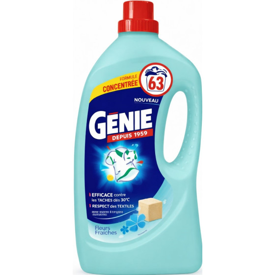 LESSIVE LIQUIDE FLEURS ORIENTALE GENIE 1,48L