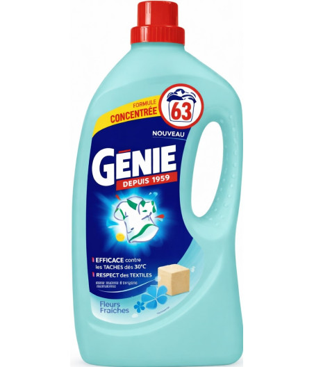 LESSIVE LIQUIDE FLEURS ORIENTALE GENIE 1,48L