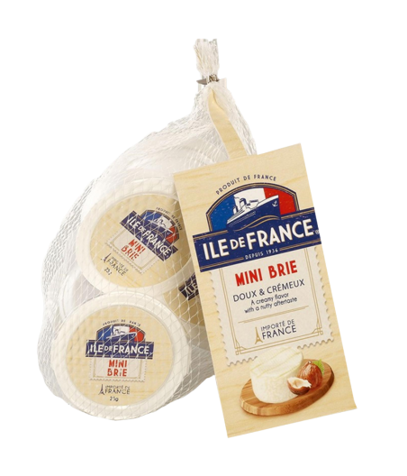 MINI BRIE ILE DE FRANCE FILLET 5X25G