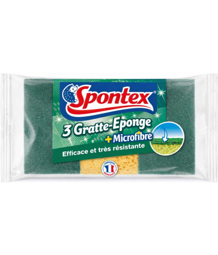 GRATTE EPON MICROFRIBRE SPONTEX