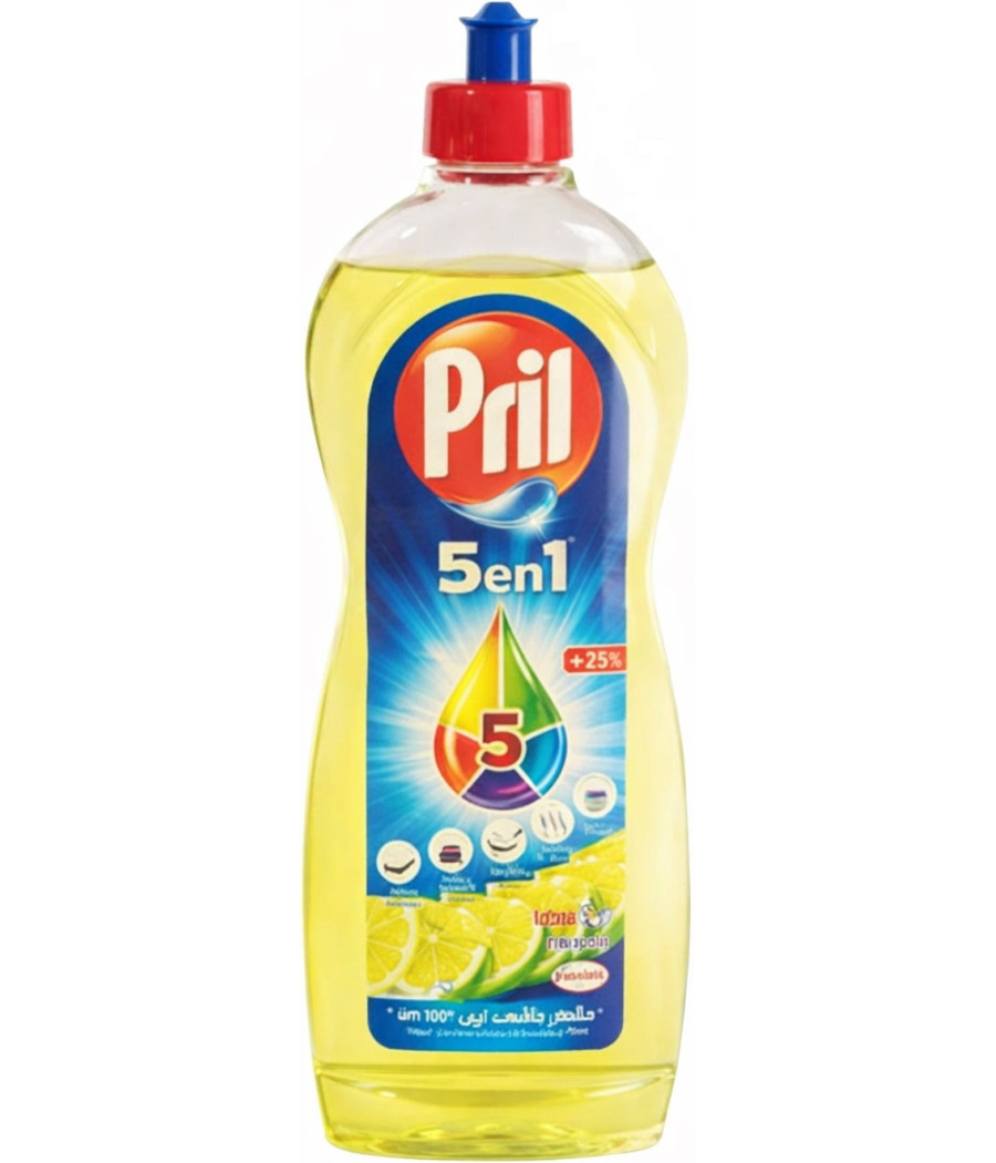 LIQUDE VAISSELLE CITRON VERT 5 EN 1 PRIL 580ML