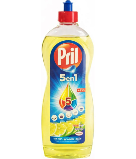 LIQUDE VAISSELLE CITRON VERT 5 EN 1 PRIL 580ML