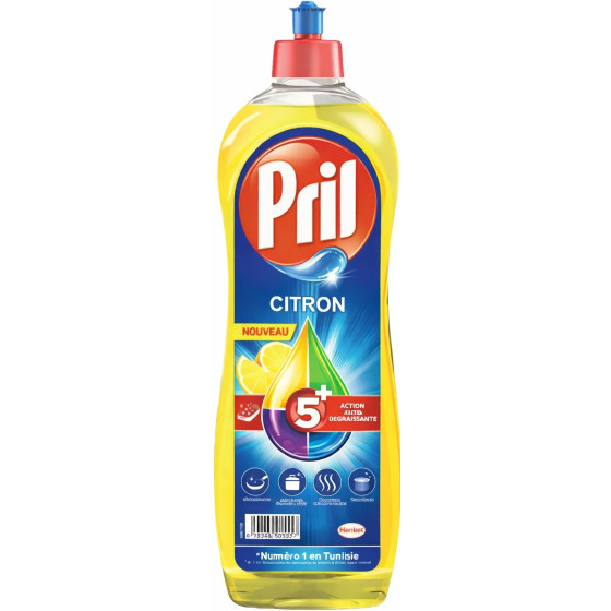 LIQUIDE VAISSELE CITRON 5 EN 1 PRIL 960ML