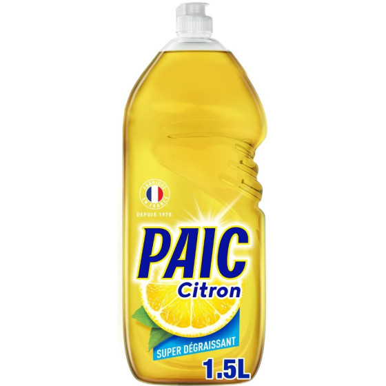 LIQUIDE VAISSELE CITRON PAIC 1.5L