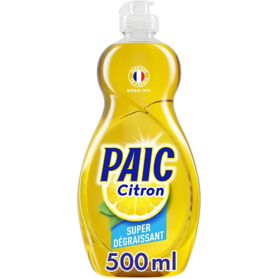 LIQUIDE VAISSELE CITRON PAIC 500ML