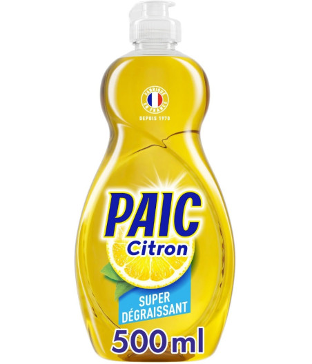 LIQUIDE VAISSELE CITRON PAIC 500ML