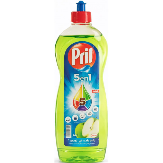 LIQUIDE VAISSELE POMME 5EN1 PRIL 580ML
