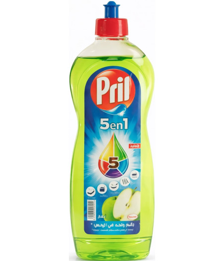 LIQUIDE VAISSELE POMME 5EN1 PRIL 580ML