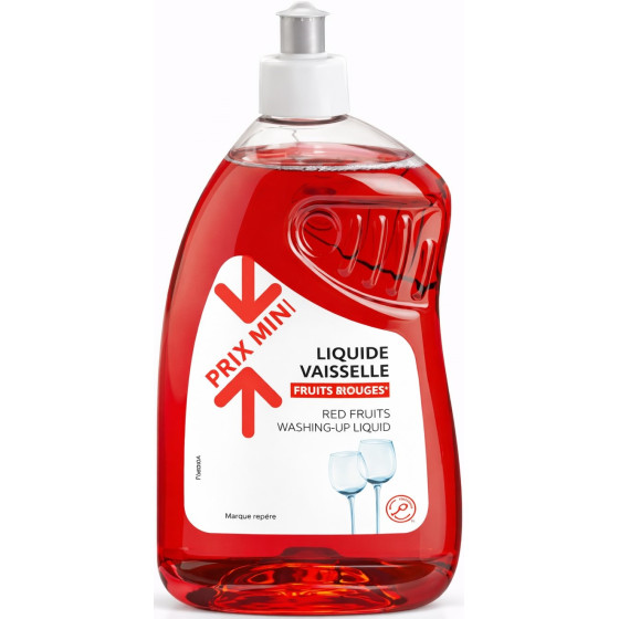 LIQUIDE VAISSELLE FRUITS ROUGES PRIX MINI 500ML