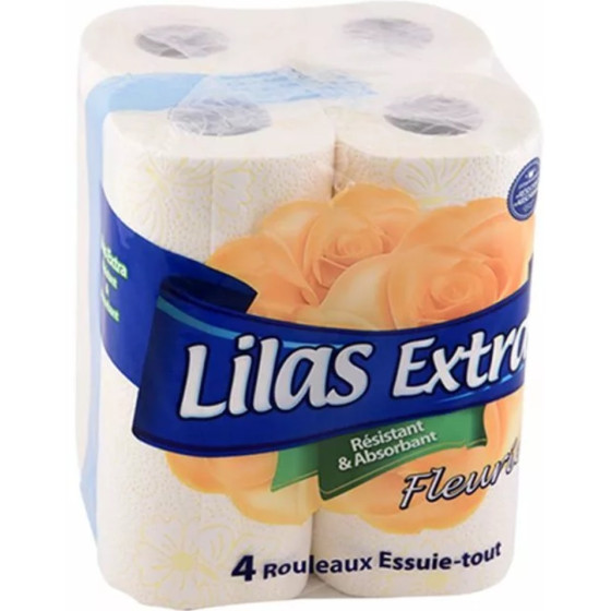 ESSUIE TOUT BLANC FLEURIE LILAS X4