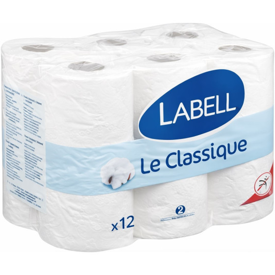 PAPIER HYGIENIQUE LABELL X12