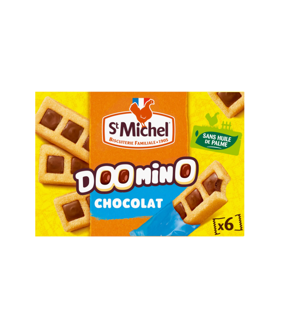 GATEAUX DOOMINOCHOCOLAT  ST MICHEL 180G