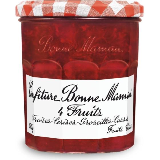 CONFITURE 4 FRUITS BONNE MAMAN 370G