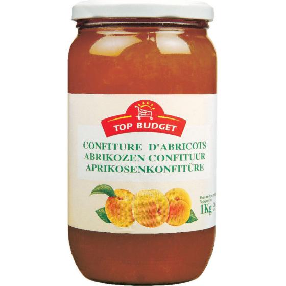 CONFITURE D'ABRICOTS TOP BUDGET 1KG