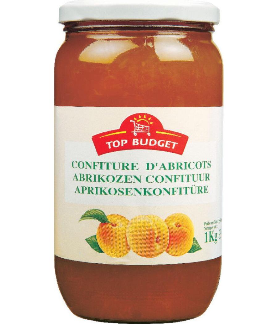 CONFITURE D'ABRICOTS TOP BUDGET 1KG
