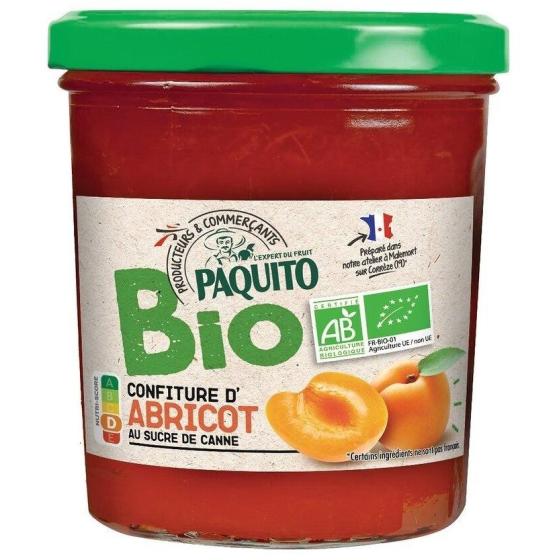 CONFITURE D'ABRICOTS BIO PAQUITO 360G