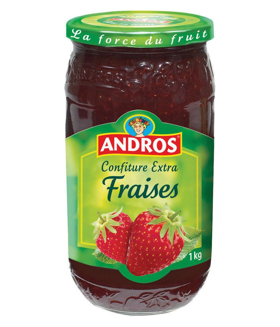 CONFITURE DE FRAISES ANDROS 1KG