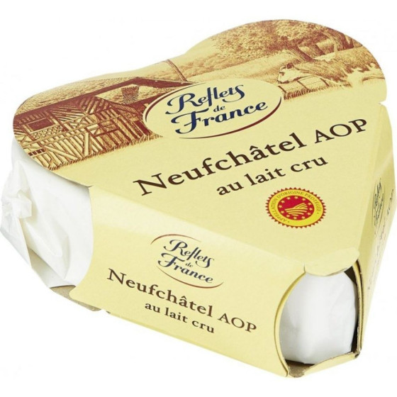 FROMAGE NEUFCHATEL AU LAIT CRU AOP 200G